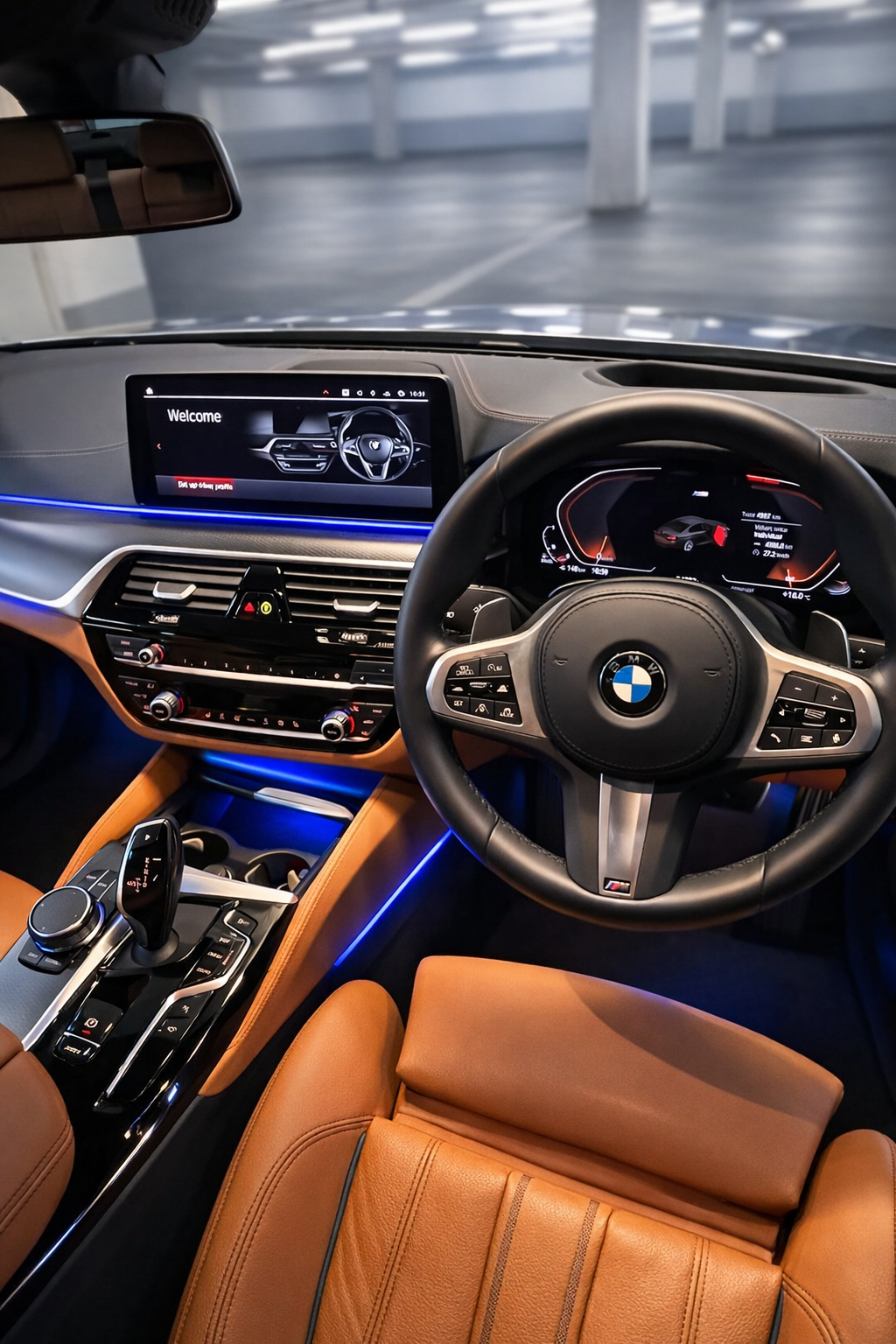 BMW 530d interior